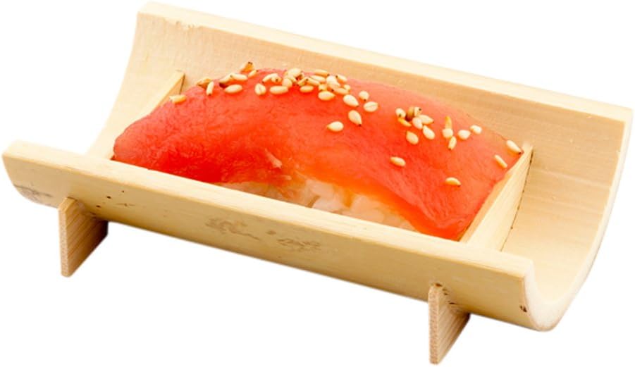 Restaurantware 6 Inch X 2.25 Inch Bamboo Canoe Dishes, 100 Large Bamboo Serving Boats - Heat Resistant, Disposable, Natural Bamboo Sushi Canoe Plates, for Parties or Catering - Restaurantware