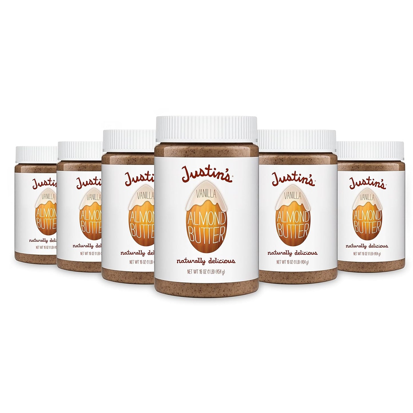 Justin'S Chocolate Hazelnut and Almond Butter, Organic Cocoa, No Stir, Gluten-Free, Responsibly Sourced, 16 Ounce (Pack of 1)