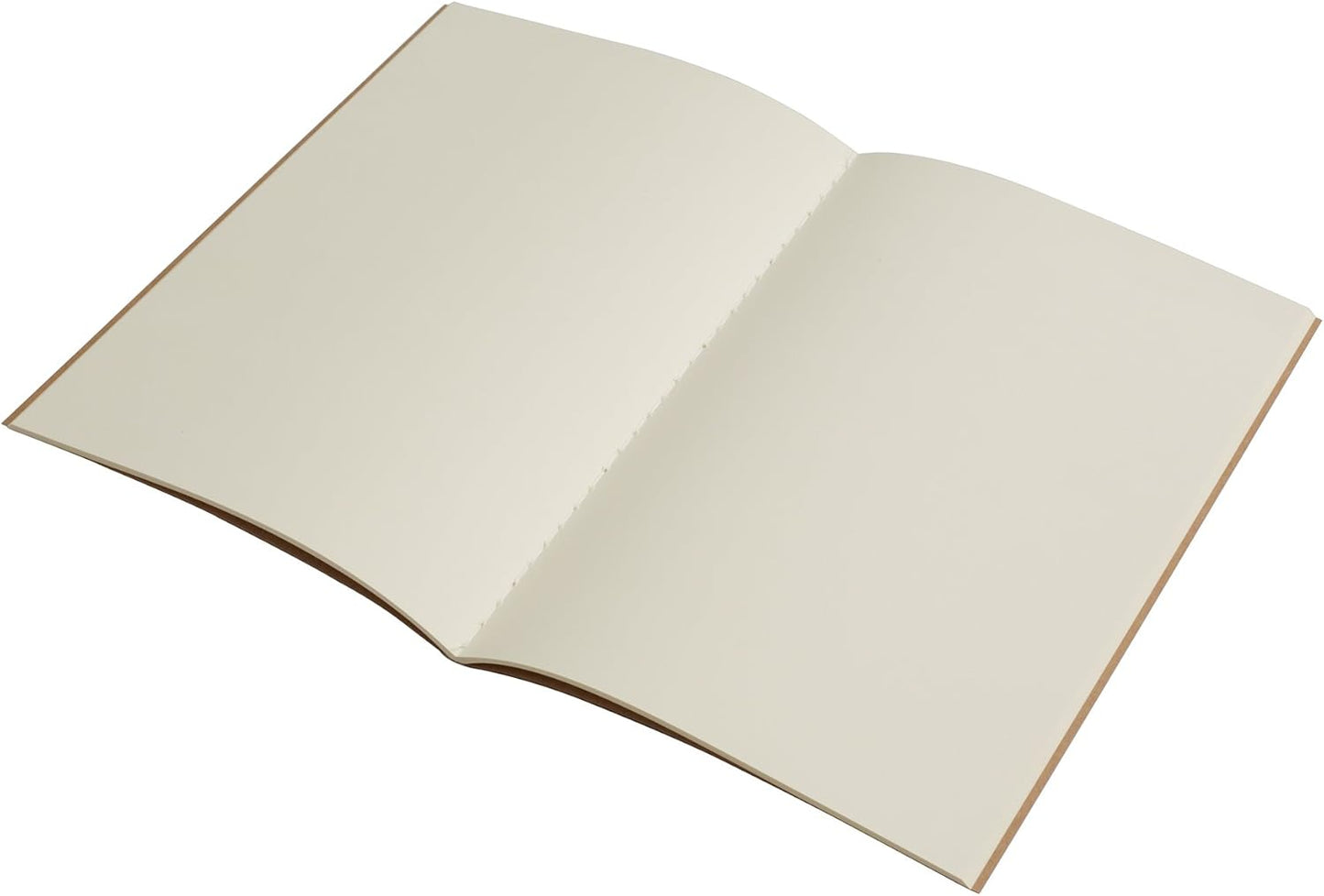 Travel Journal Set with 6 Notebook Journals for Travelers - Kraft Brown Soft Cover - 5.5” X 8.25” - 60 Blank Pages/ 30 Sheets