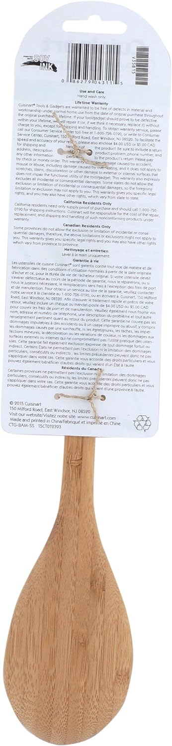 Cuisinart Greengourmet Bamboo Solid Spoon