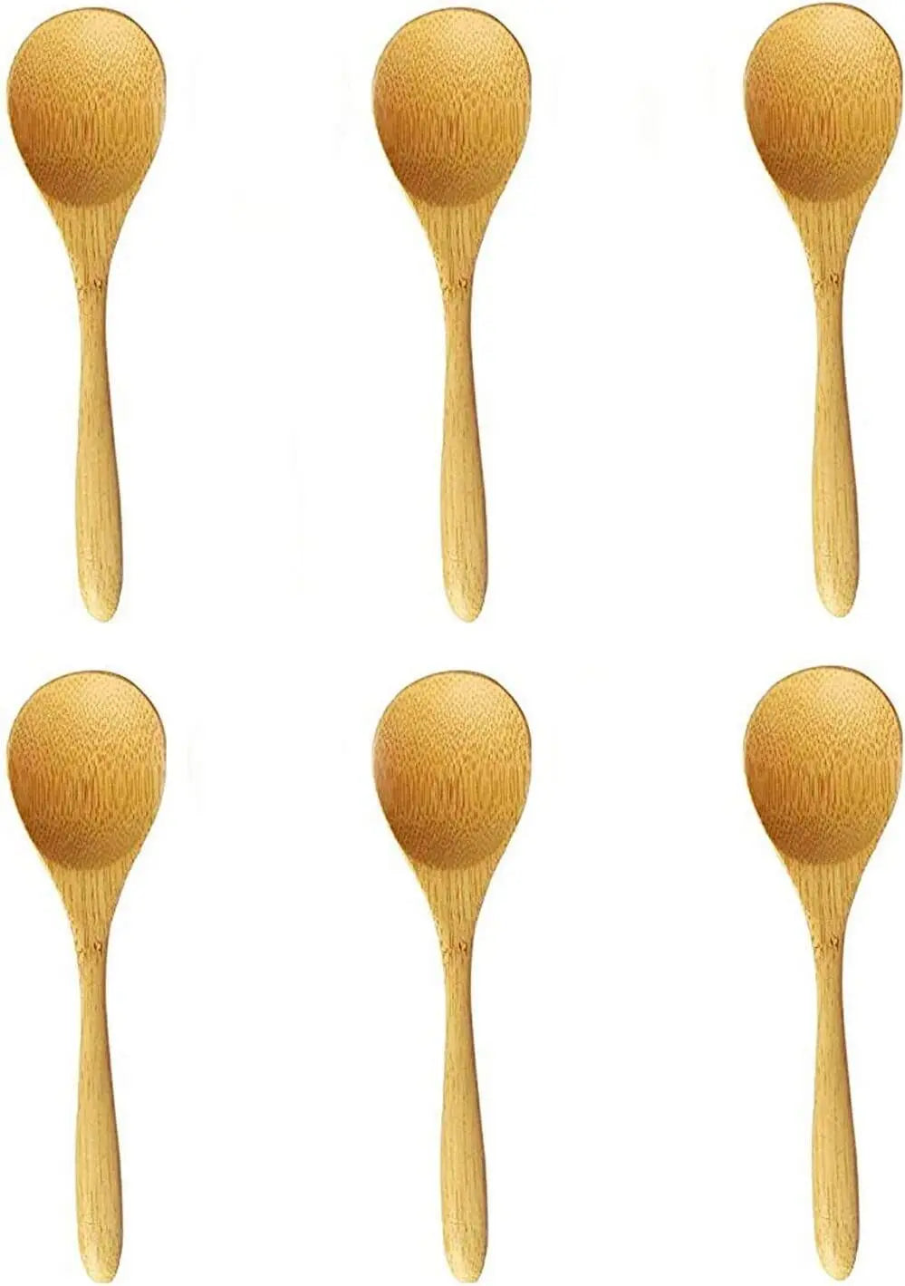 Ecovib Bamboo Spoon Set (5 Pc).
