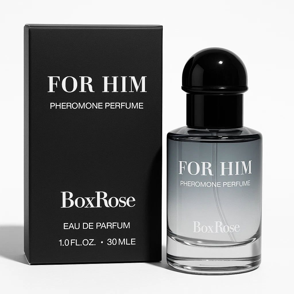 BoxRose For Him Pheromone Eau De Parfum (30ml) - Long Lasting Cologne for Men