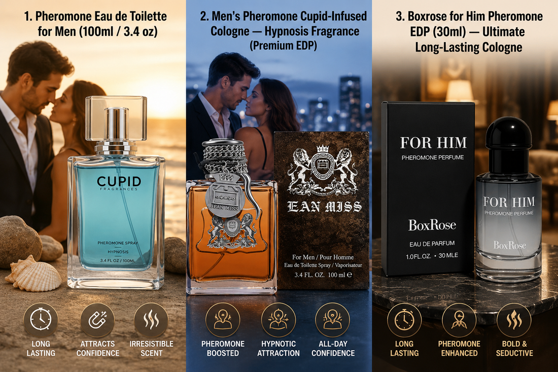Unforgettable Impact: 3 Pheromone Fragrances Every Man Needs for Special Nights