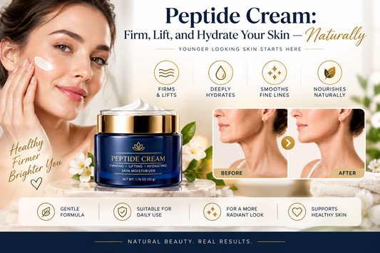 Peptide Cream for Firm, Lifted & Hydrated-Looking Skin