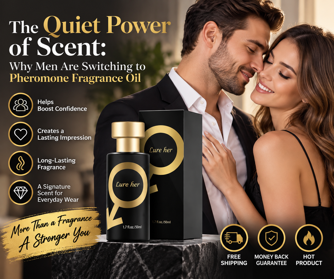 Lure Her Pheromone Fragrance for Men | Attraction Perfume Oil