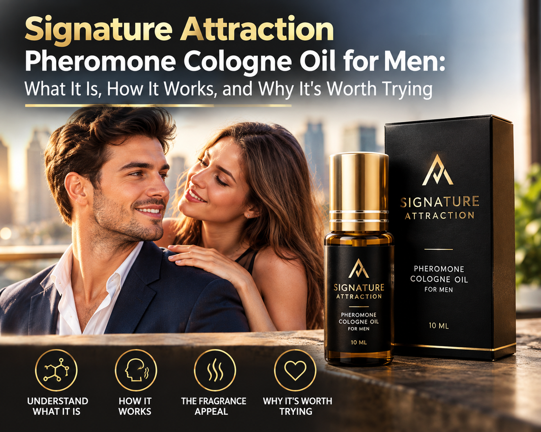 Signature Attraction Pheromone Cologne Oil for Men | Guide