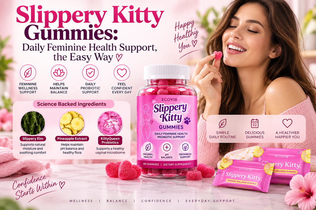 Slippery Kitty Gummies | Daily Feminine Health Support