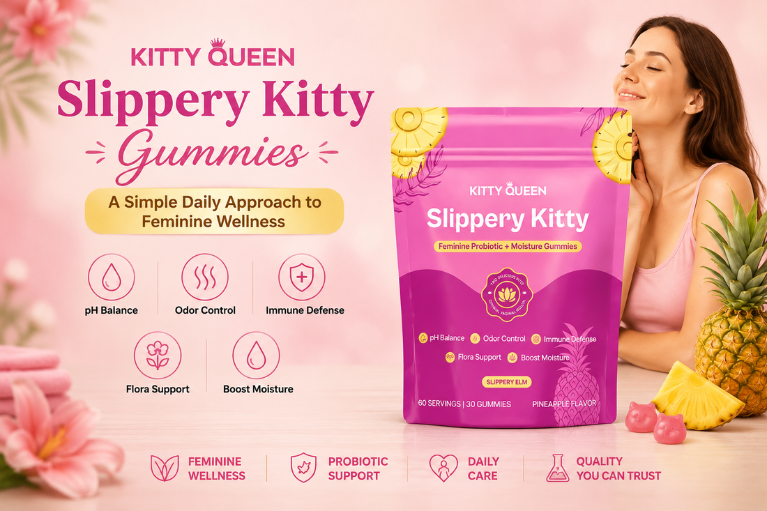 Kitty Queen Slippery Kitty Gummies | Feminine Wellness