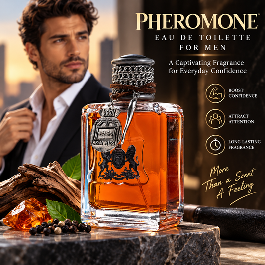 Pheromone Eau de Toilette for Men (100ml): A Captivating Fragrance for Everyday Confidence