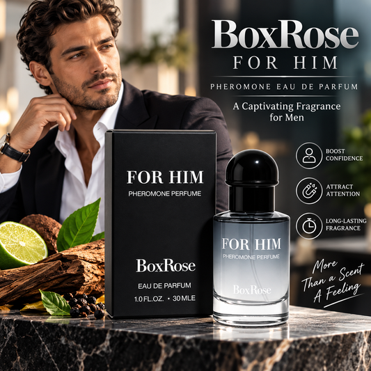 BoxRose For Him Pheromone Eau de Parfum (30ml): A Captivating Fragrance for Men