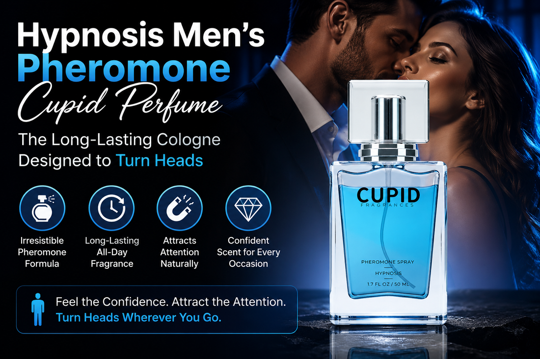 Hypnosis Men's Pheromone Cupid Perfume | Long-Lasting Cologne