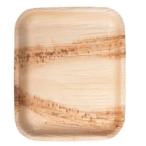 Palm Leaf Plates Bamboo Paper Plates Disposable 6 Inch 100 Bulk by Ecovib.