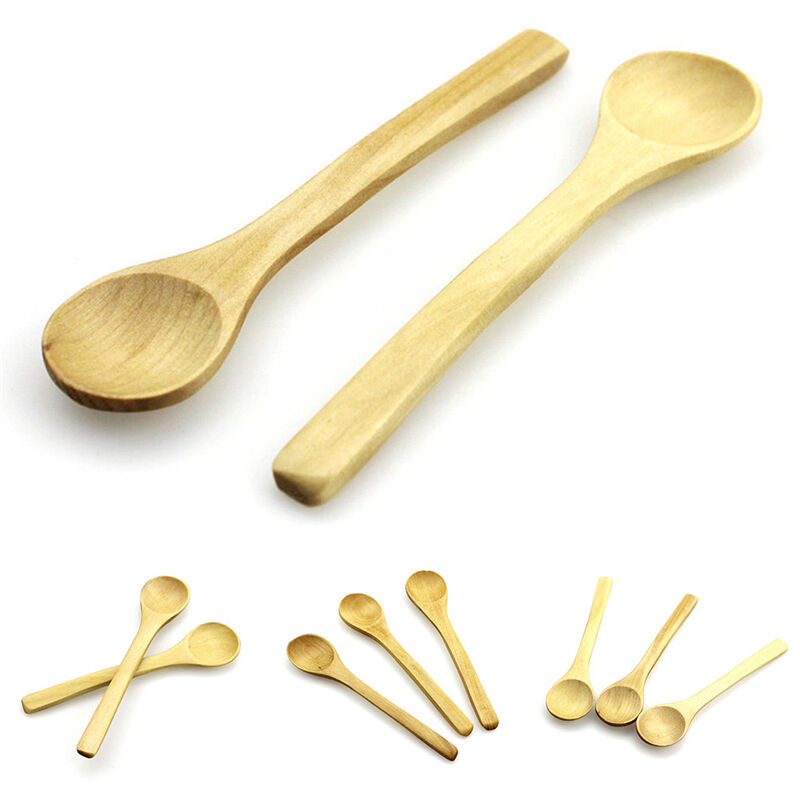 Ecovib Bamboo Spoon Set (5 Pc).