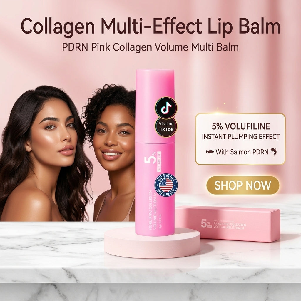 PDRN collagen balm stick that moisturizes and helps smooth fine lines