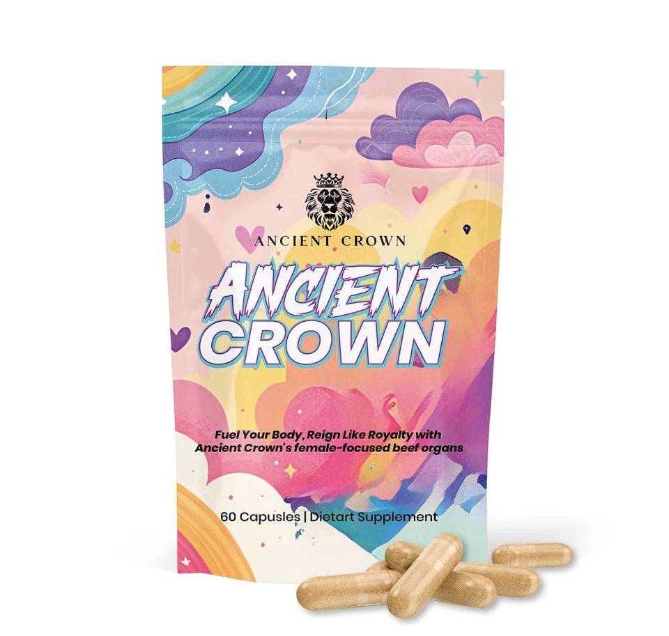Ancient Crown Beef Organ Supplement for Women 60 capsule