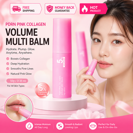 MEDICUBE PDRN Pink Collagen Volume Multi Balm 10g for hydrated radiant skin