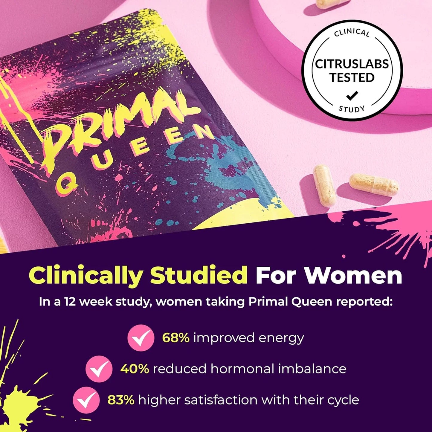 Beef Organ Supplement for Women | Primal Queen 60 Capsules 1 Month Supply