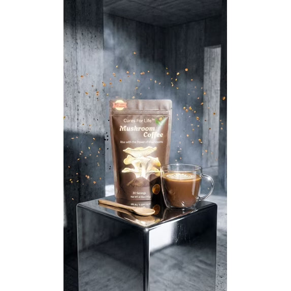 Mushroom Coffee Drink Mix, 30 Servings, 6.35 oz (180 g)