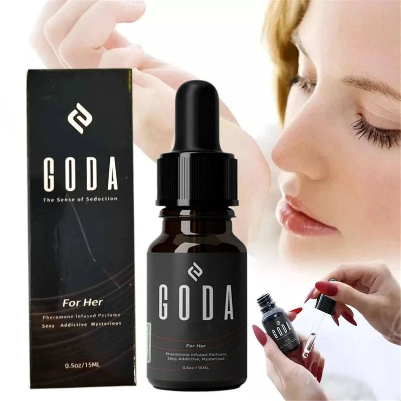 15ml GODA For Her pheromone fragrance for women with elegant jasmine and rose scent for everyday wear