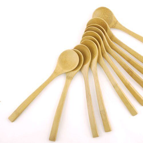 Ecovib Bamboo Spoon Set (5 Pc).