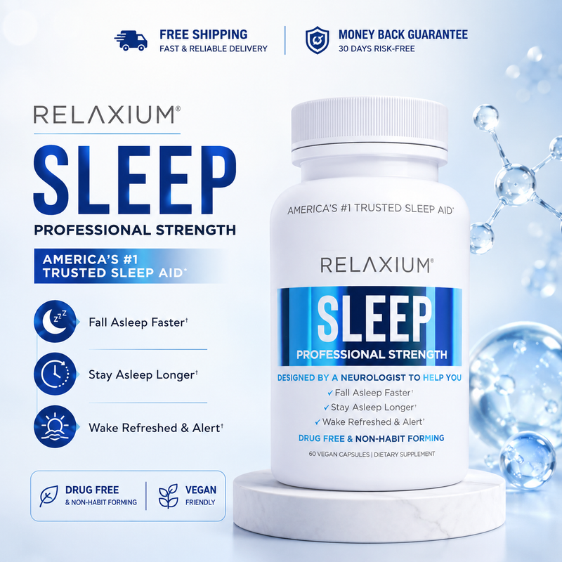 elaxium Sleep natural dietary supplement with melatonin and calming botanicals, 60 capsules