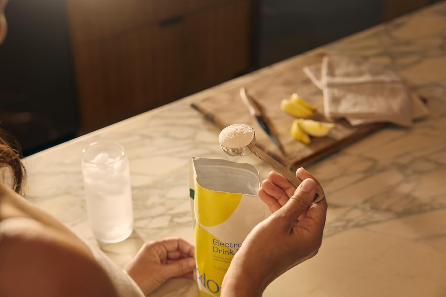 GOODONYA Organic Hydration Electrolyte Drink Mix, Certified Organic Hydration Powder, Non-Gmo, Biochecked Glyphosate Free, Low Sugar, Lemonade Flavor, No Artificial Flavors, 20 Servings