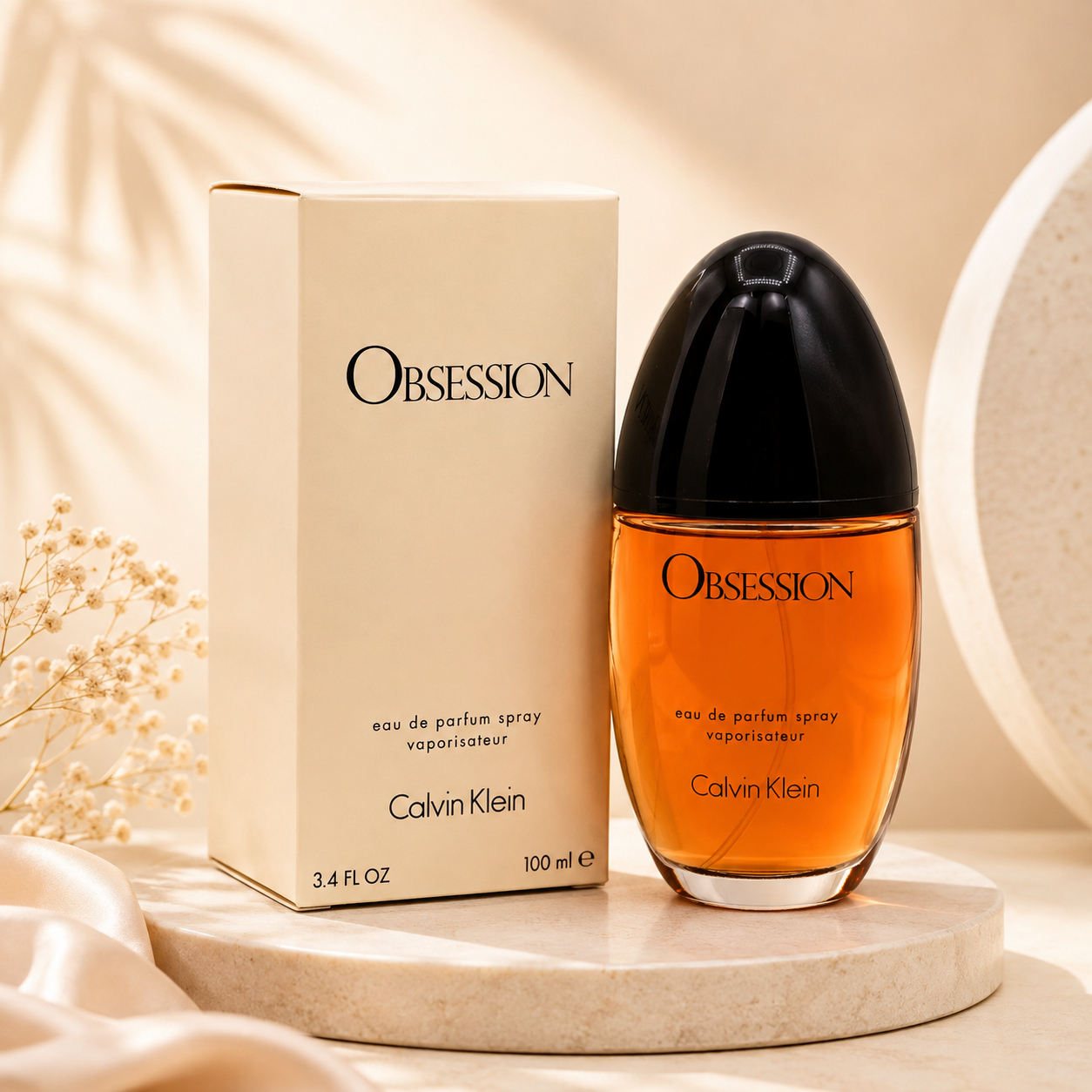 Obsession by Calvin Klein Women’s Perfume, Eau de Parfum, 3.3/3.4 oz