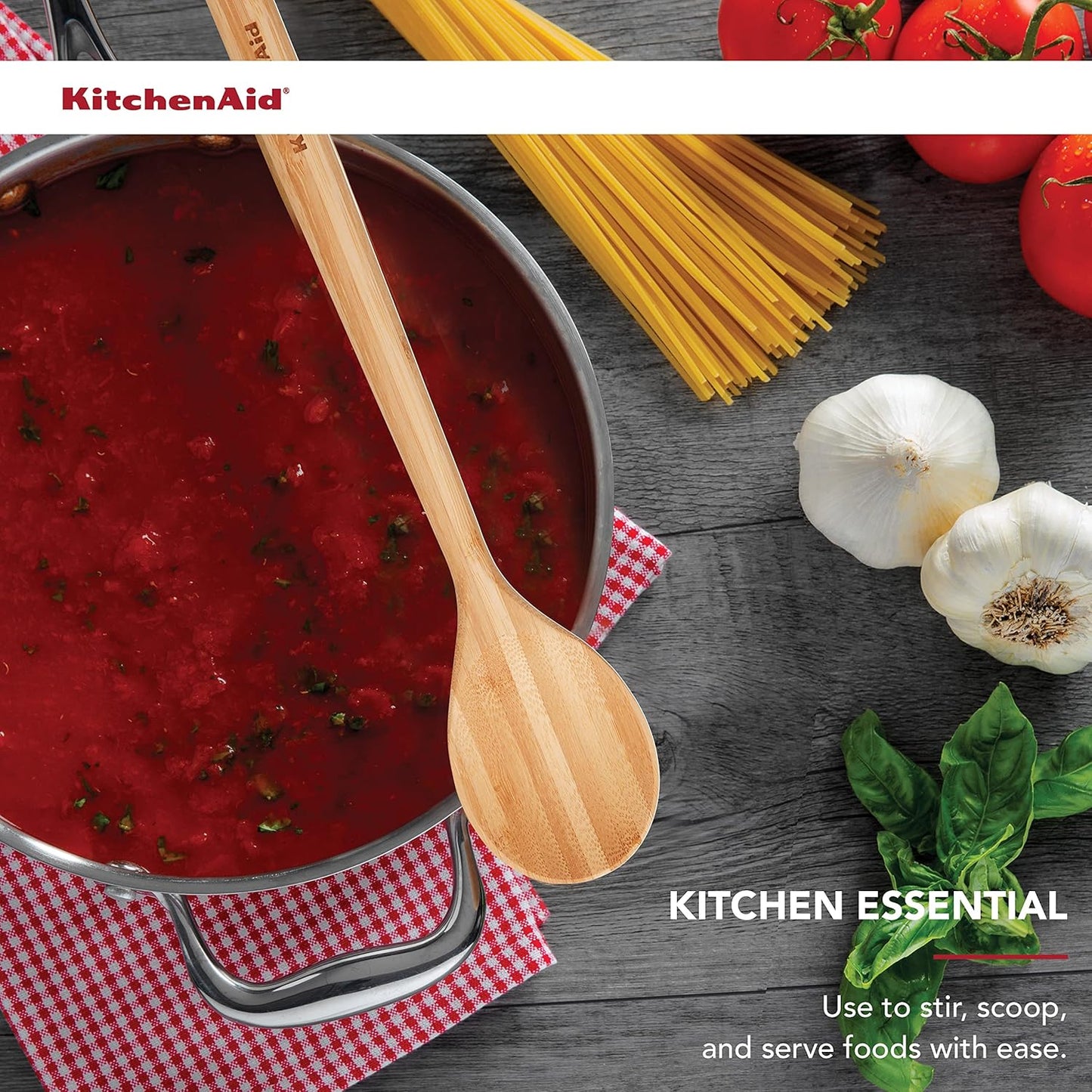 Kitchenaid Universal Bamboo Tools, 12-Inch, KQ603OHBBA