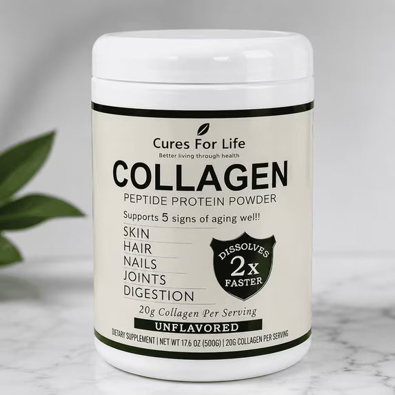Collagen Peptides Powder Hydrolyzed Unflavored Non-GMO Kosher Keto Supports Skin Hair Nails Joints Digestion 500g