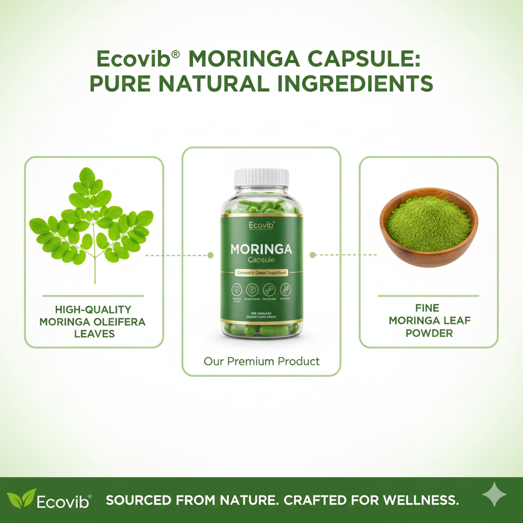 Ecovib Moringa capsule ingredients