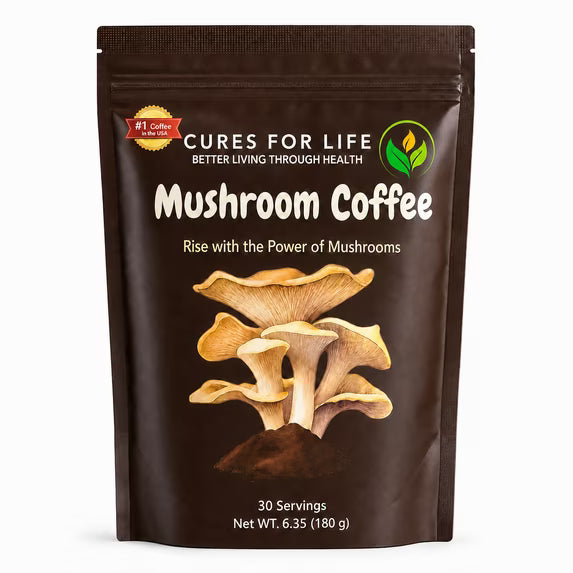 Mushroom Coffee Drink Mix, 30 Servings, 6.35 oz (180 g)