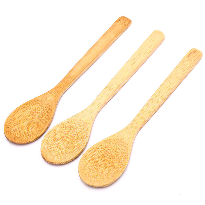 Ecovib Bamboo Spoon Set (5 Pc).