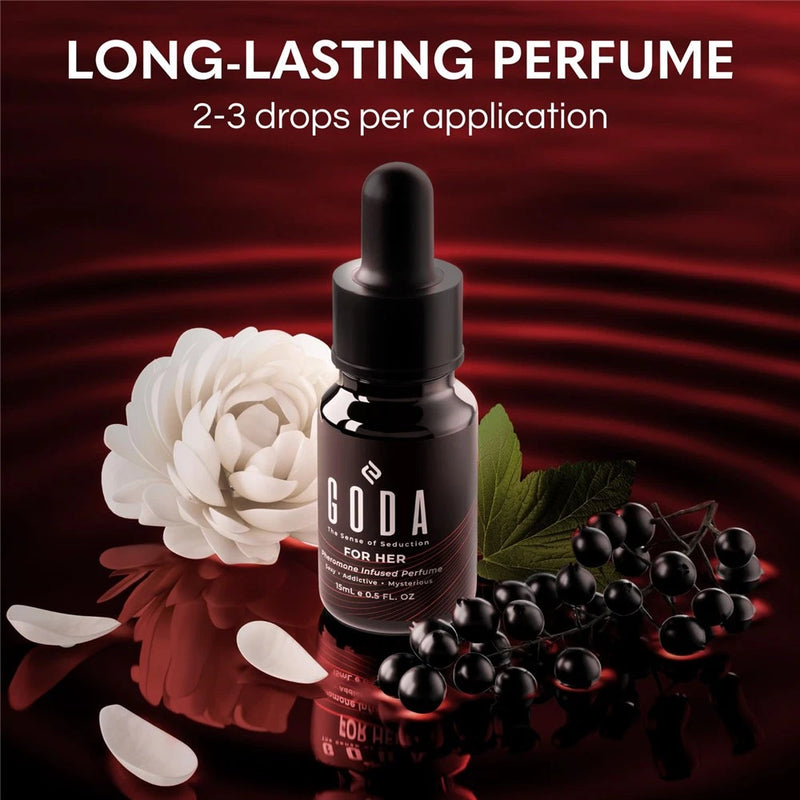 GODA For Her Pheromone Perfume for Women – Long-Lasting Feminine Fragrance 15ml