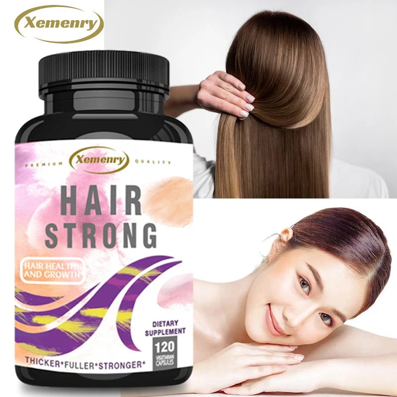 Hair Strong , Hair Growth, Healthy Skin, Strong Nails -Biotin, Keratin  120pcs