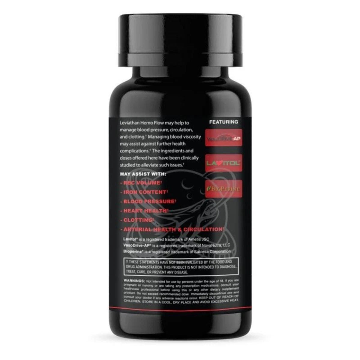 Leviathan Hemo Flow – Nattokinase & Nitric Oxide Support