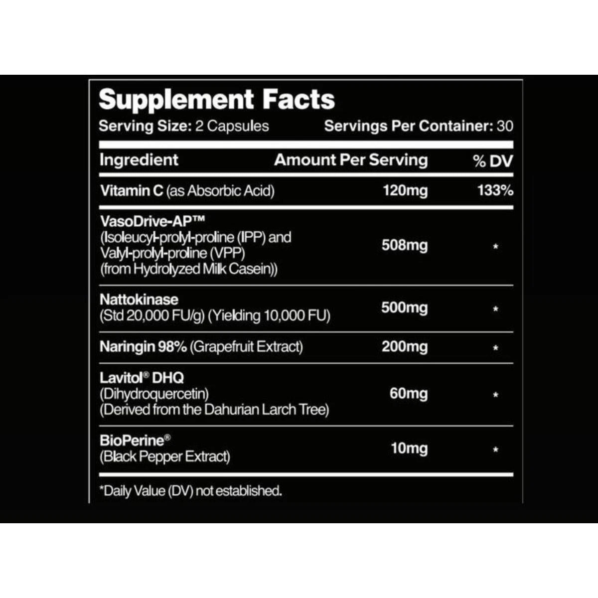 Leviathan Hemo Flow – Nattokinase & Nitric Oxide Support