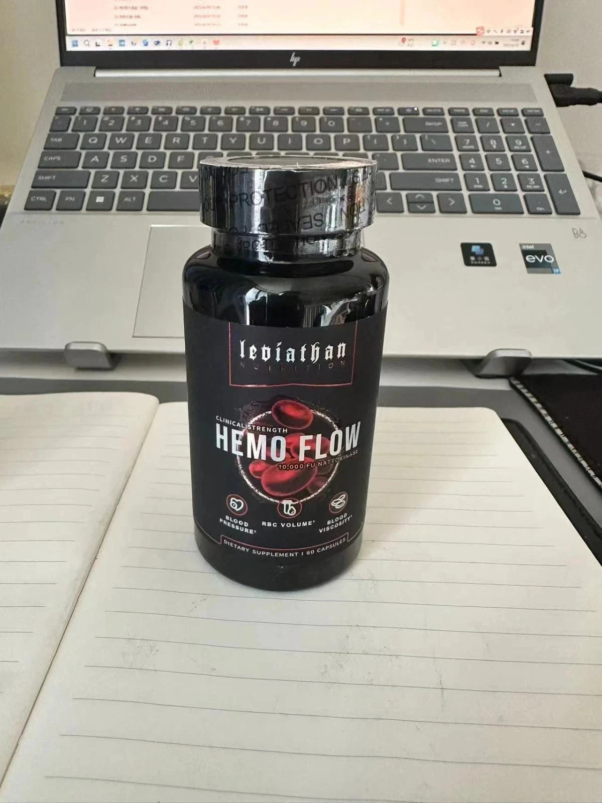 Leviathan Hemo Flow – Nattokinase & Nitric Oxide Support