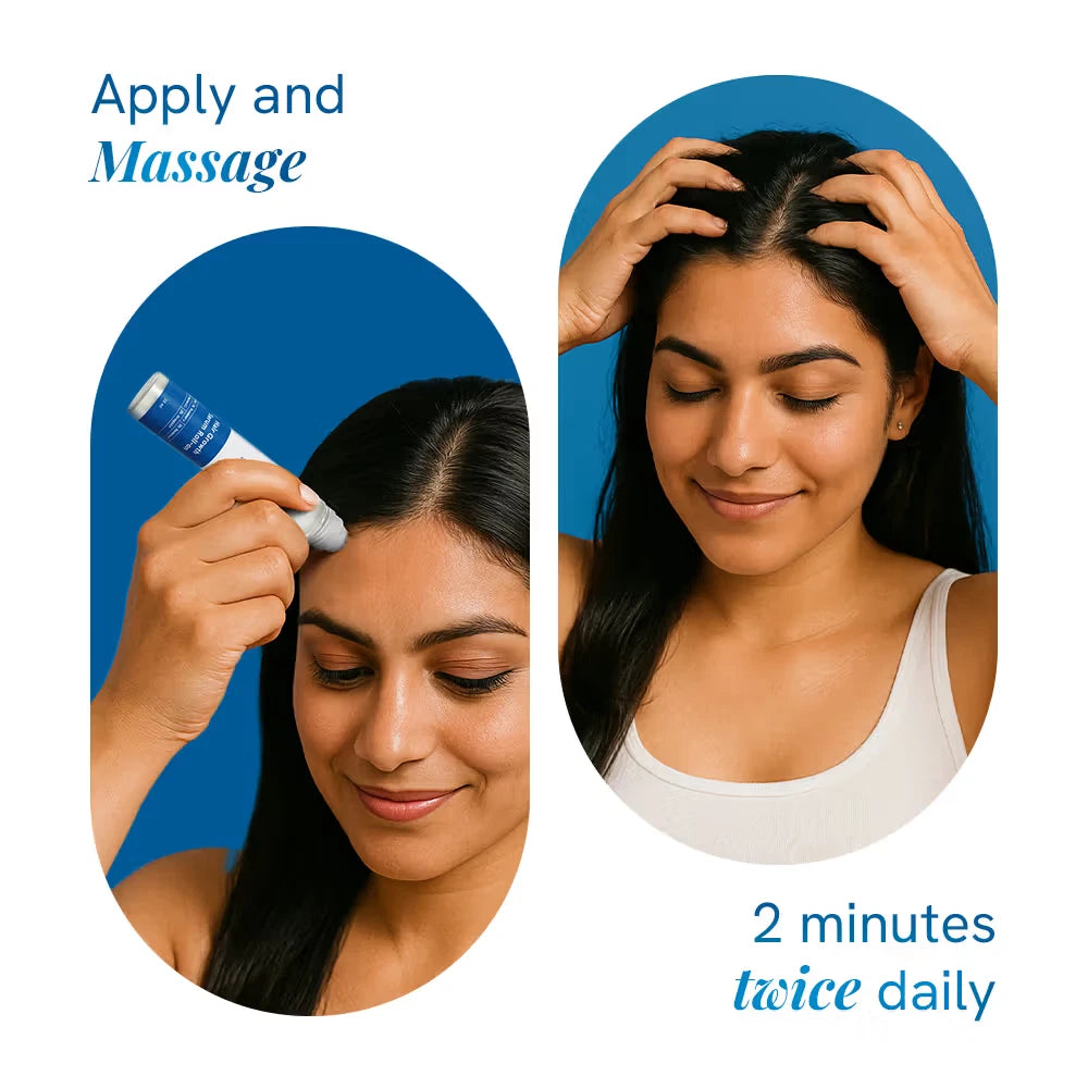 Advanced Hair Roll-On – Be Bodywise with Rosemary & Redensyl, Scalp Care