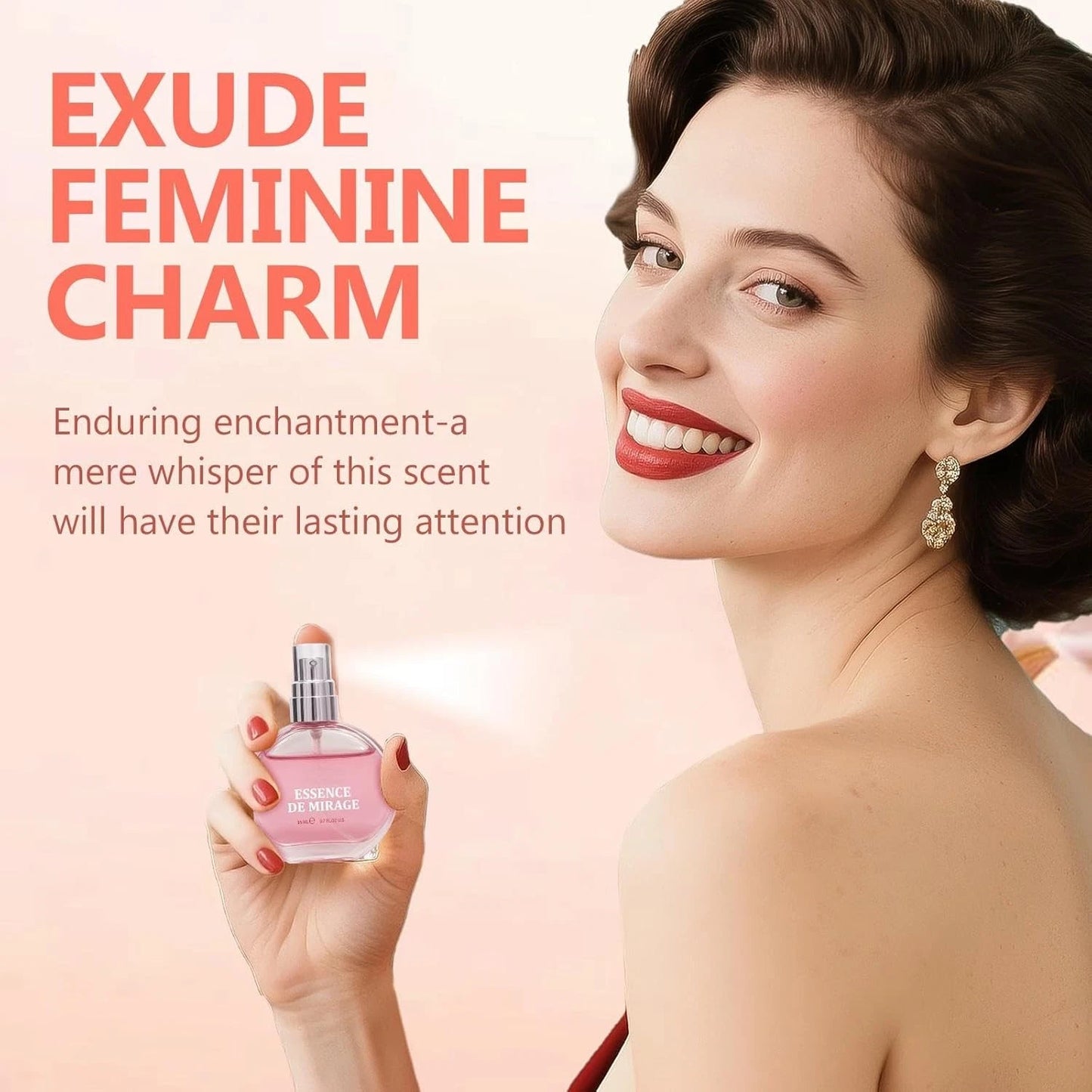 Pure Pheromone Perfume Oil For Women Long Lasting Allure Fragrance Essence