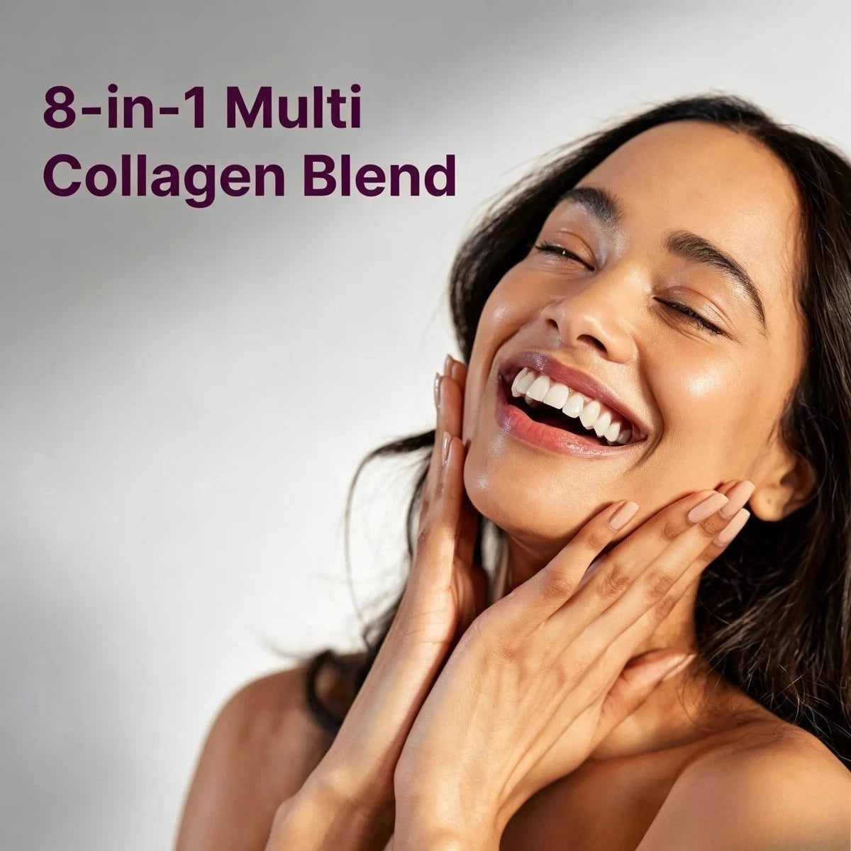Micro Ingredients Multi Collagen Pills–Types I,II,III,V,X for Hair, Skin & Nails