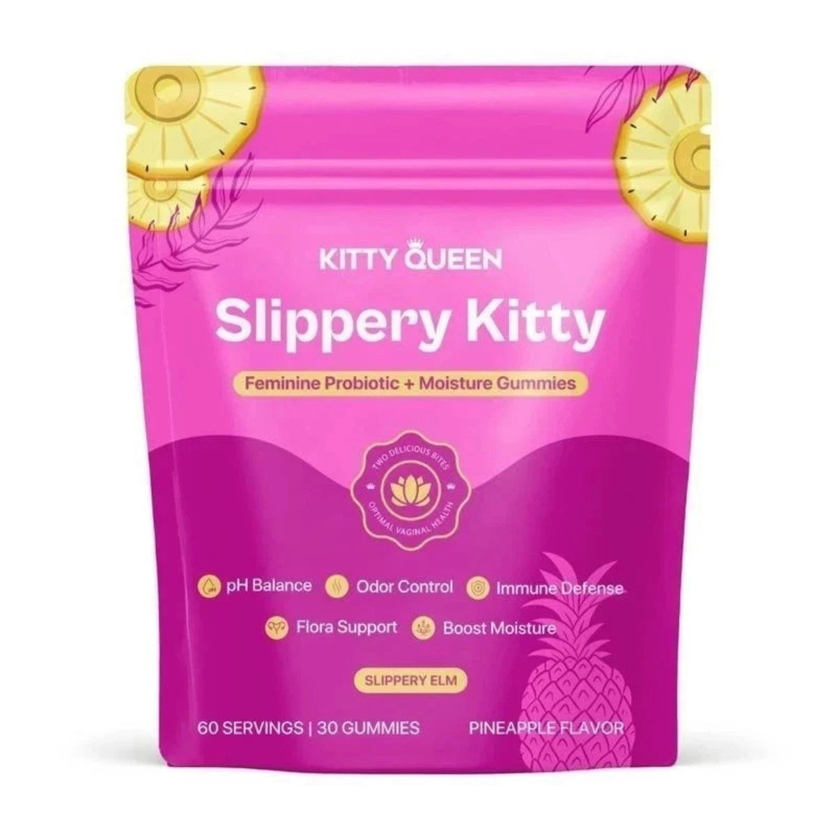 Kitty Queen Slippery Kitty Gummies – Daily Feminine Health & Probiotic Support for Women
