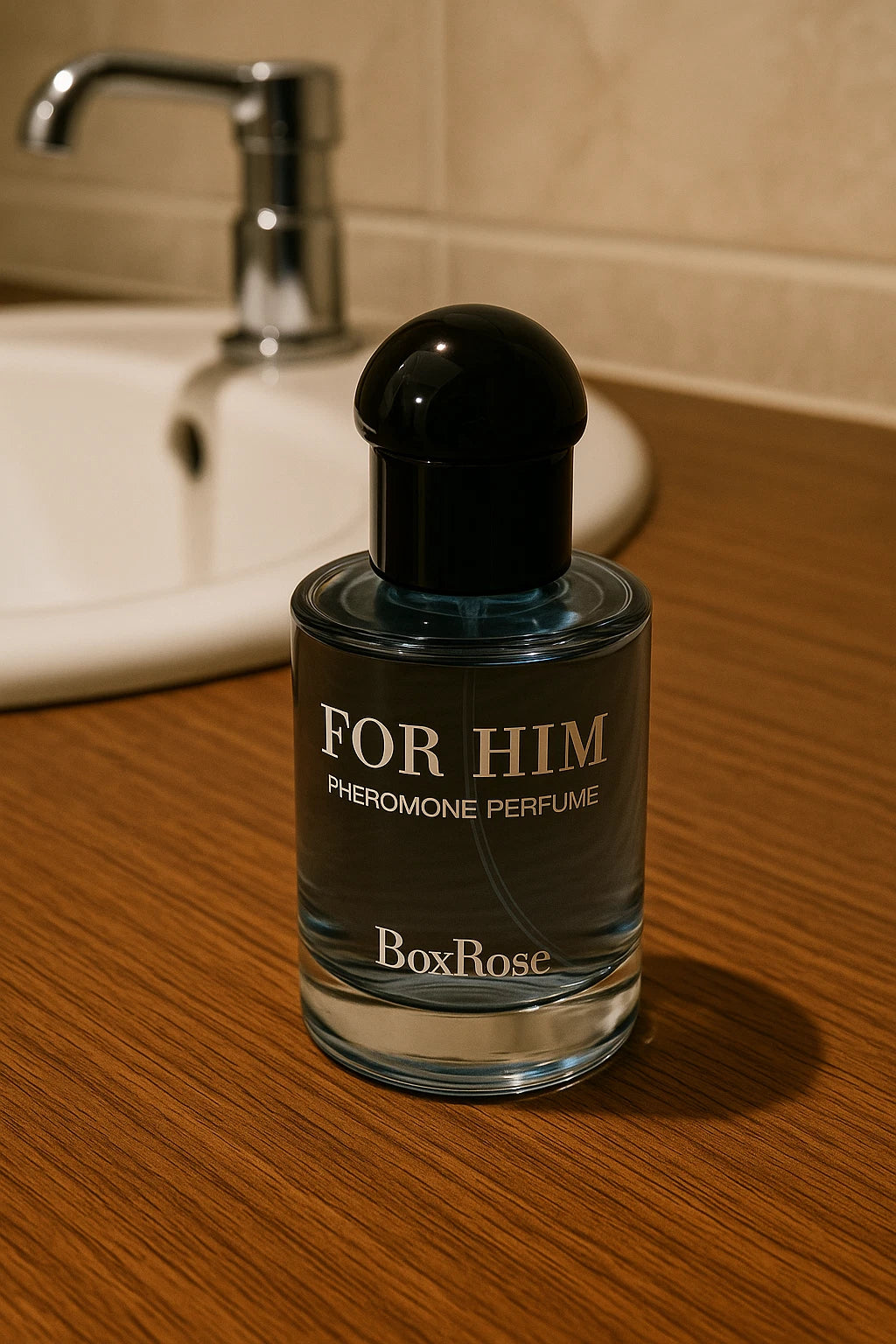 BoxRose For Him Pheromone Eau De Parfum (30ml) - Long Lasting Cologne for Men