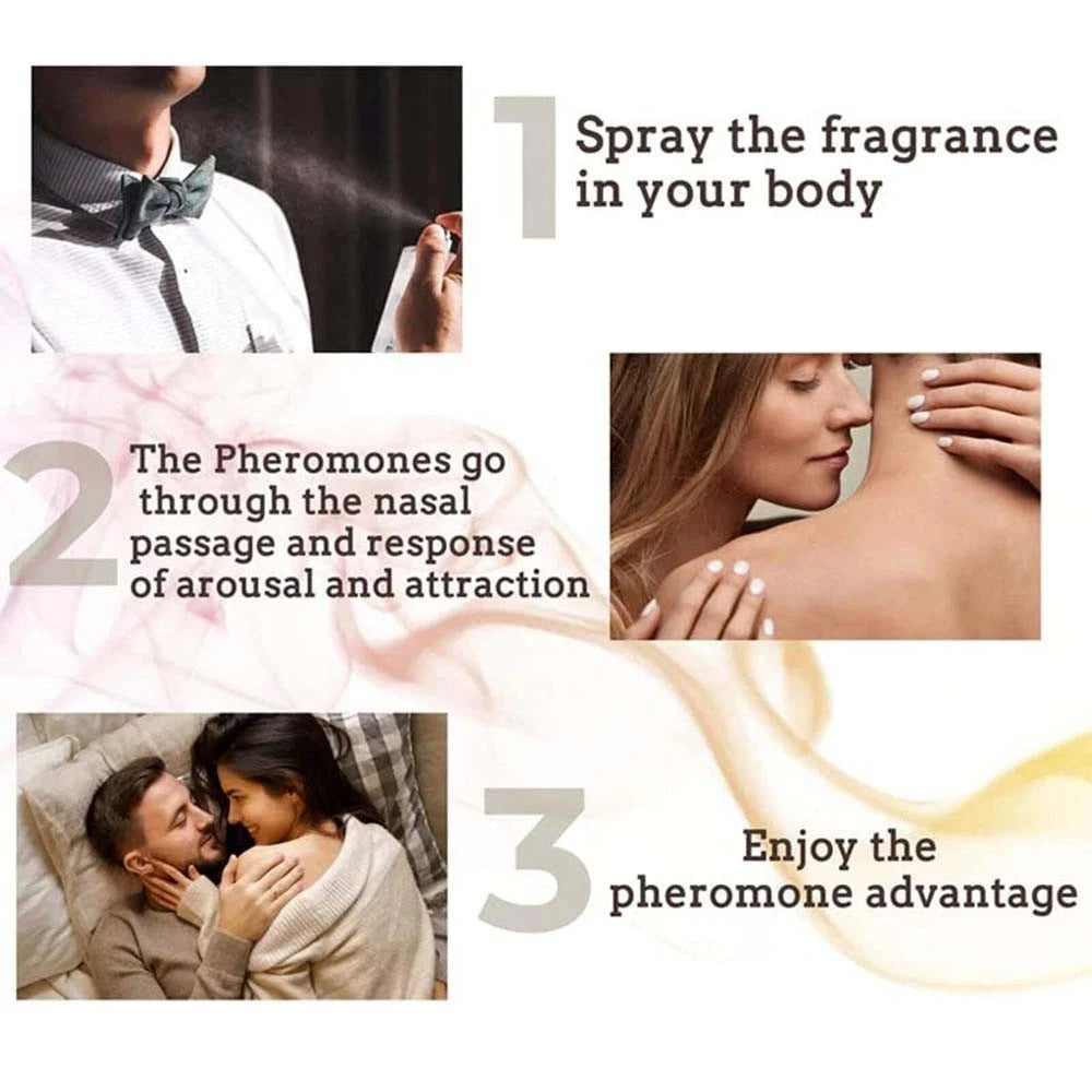 Men's Pheromone EDT Spray (100ml) - Long Lasting Cologne to Attract Women