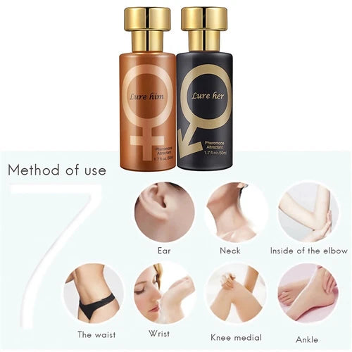 Lure Her Pheromone Cologne Oil for Men – Signature Attraction Fragrance 1.7 fl oz